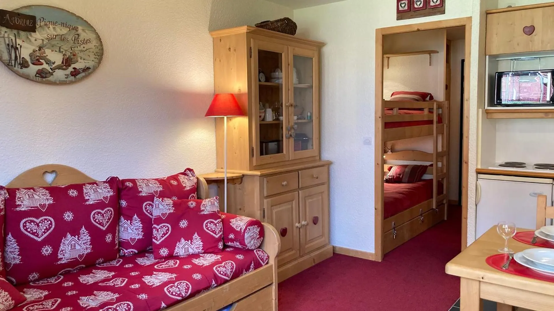 Confortable Studio Cabine Montagne, Balcon Nord, Skis Aux Pieds, Proche Centre Morzine - Fr-1-634-68 Avoriaz